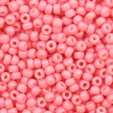 Miyuki rocailles Perlen 8/0 - Duracoat opaque guava 8-4465